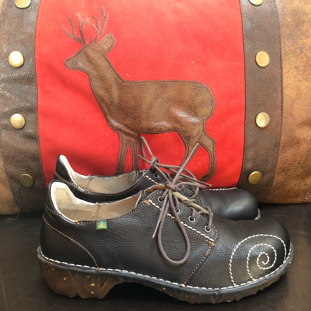 El Natura Lista Leather Shoes